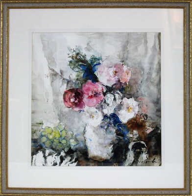 Григорьева Ирина Васильевна. Натюрморт с виноградом